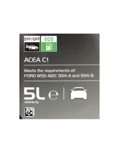 Aceite Elf Sporti 9 C4 5W30, 5L - 30.90€ -  Capacidad 5  Litros