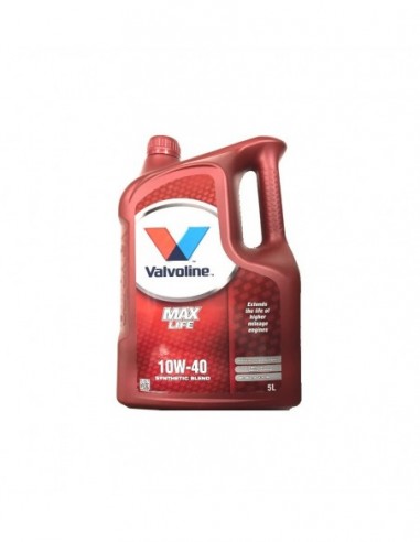 Aceite Valvoline MaxLife 10W40; 5L - 30,90€ -  Capacidad 5  Litros