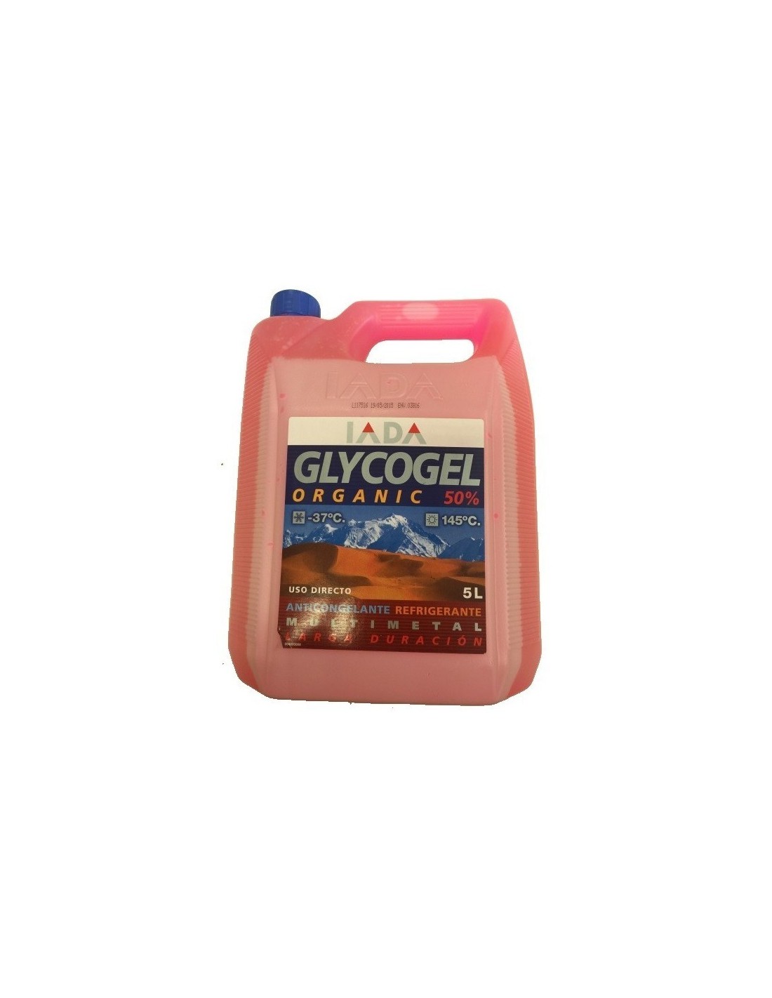 Glycogel Orgánico 50% Rosa G12, Anticongelante|5 L -  12.90€- Capacidad 5 Litros